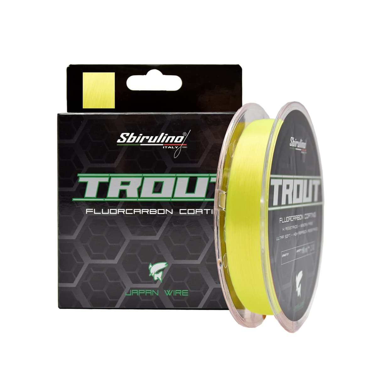 Sbirulino® Hilo de Pesca fluorocarbon Coating Trout MT 150-500-1000 Diámetro de 0,12 a 0,25. Concurso Especial de truchas. — view 10