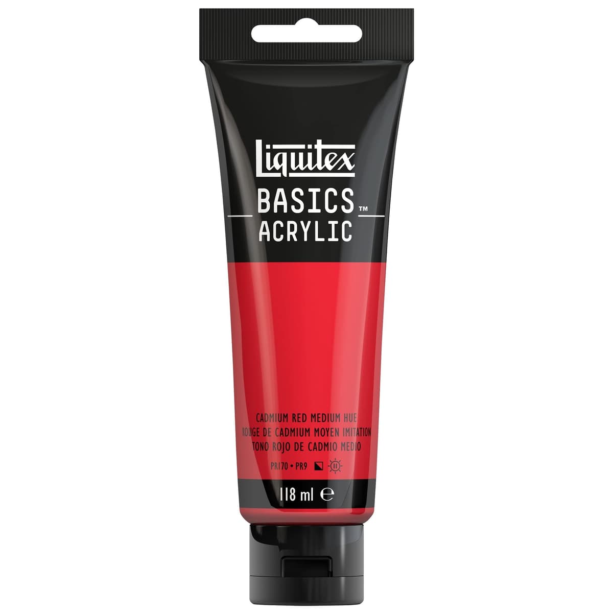 LIQUITEX Basics Acrylic Paint, Mars Black, 118 ml Tube — view 63