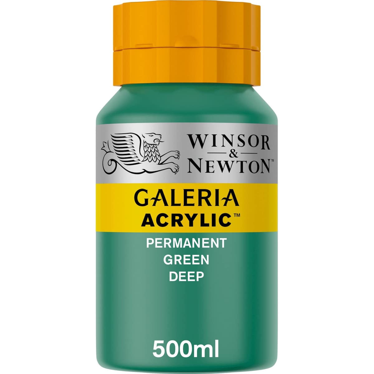 Winsor & Newton Galería - Pintura Acrílica , 500 ml, Verde (Deep Turquoise) — view 163