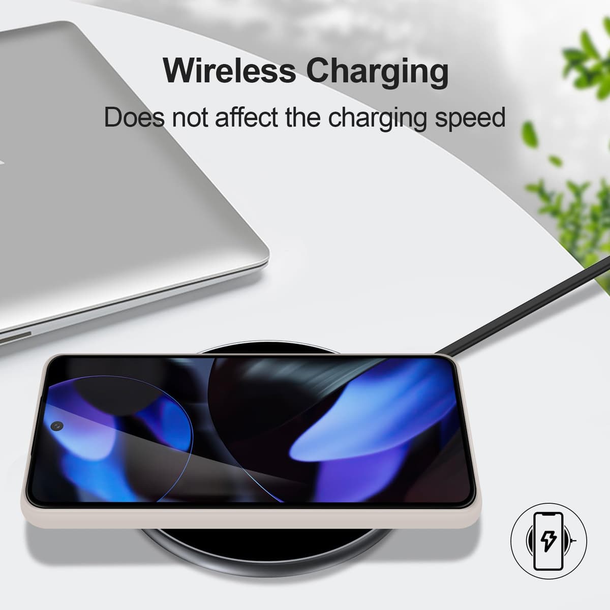 GiiYoon Funda para Google Pixel 9, Case de Silicona Suave de TPU Carcasa Protector de Goma Fexible Prueba Liviano y a Delgado de Golpes Antirrayas para Teléfono (Blanco) — view 7