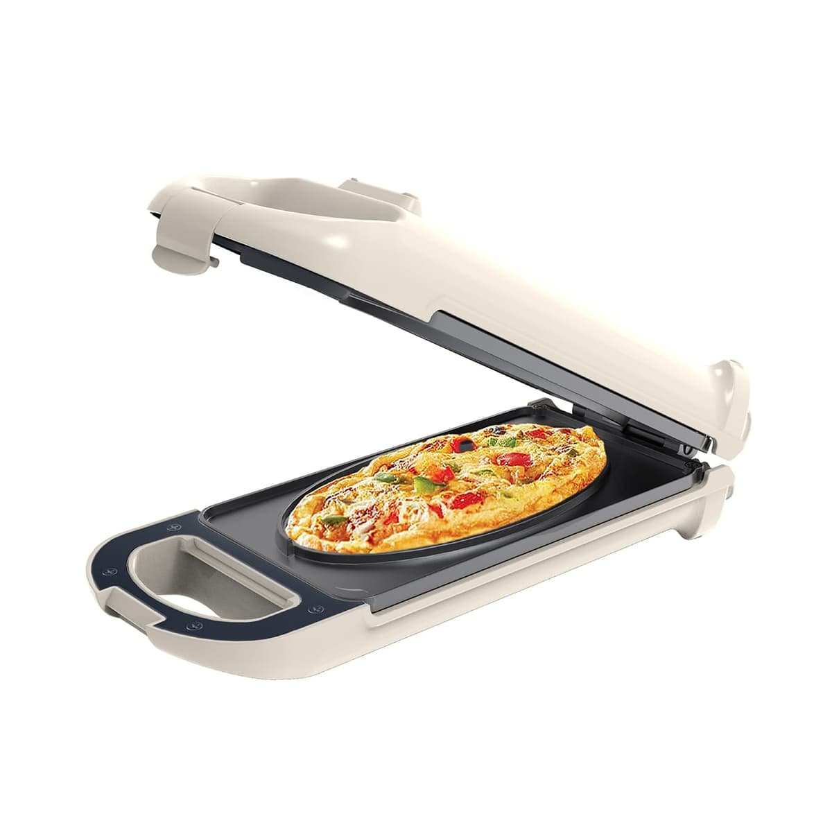 Drew&Cole 5 Minute CleverChef - 700W - Non-Stick Multicooker - Great for Steaks, Omelettes, Toasties, Pizzas & Dessert Maker - Free Recipe App - Quick Meals - Cool-Touch Handle & Auto Temp Sensor — view 10