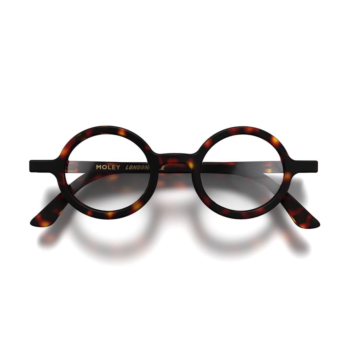 LONDON MOLE® Moley gafas de lectura | Lectores geniales de forma redonda | Hombre y mujer unisex | Bisagras de resorte — view 24