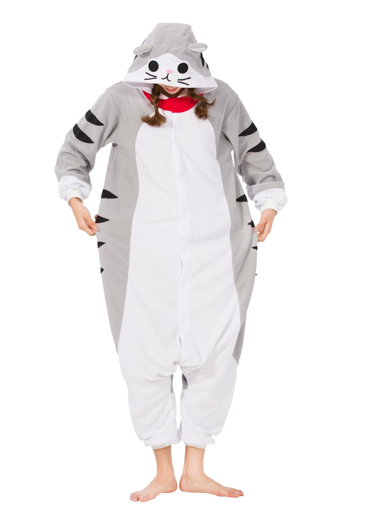 SimZoo Adulto Disfraz Pijama Unisex Pijama Kigurumi Onesie para Carnaval Halloween Cosplay Ropa de Dormir Traje de Disfraz para Navidad Festival Mujer y Hombre — view 24