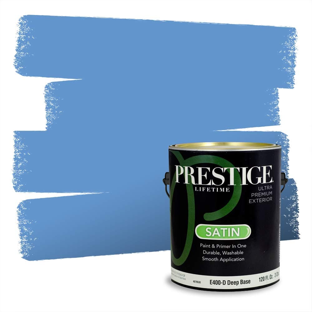 PRESTIGE Paints Interior Paint and Primer In One, 1-Gallon, Semi-Gloss, Comparable Match of Valspar* Dewdrop* — view 785