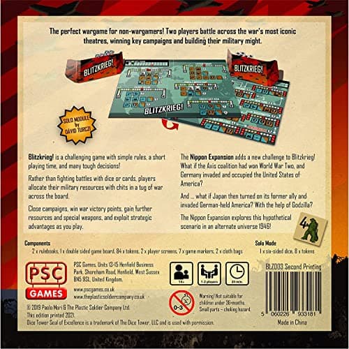 PSC Games Hush Hush Blitzkrieg! Combined Edition