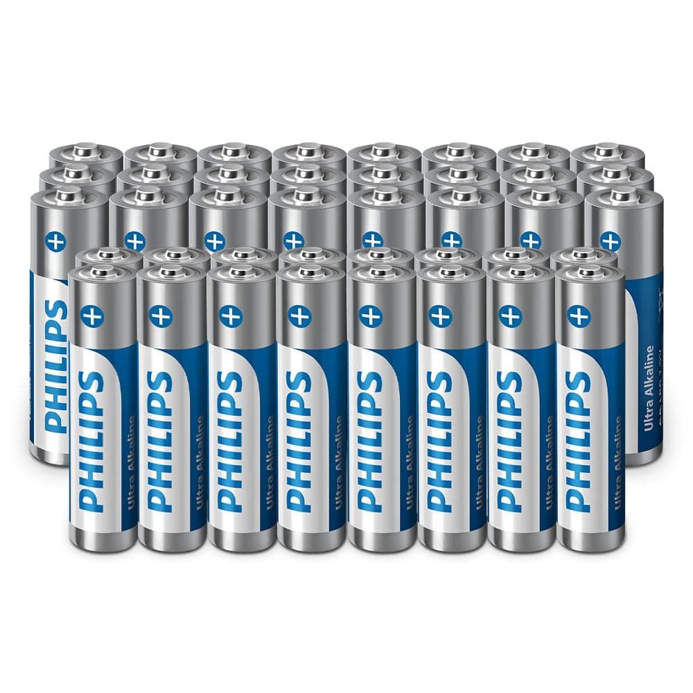 Philips Ultra 9V Alkaline Batteries, 6LR61 - Essential for Smoke Detectors and Radios, Pack of 20 — view 16