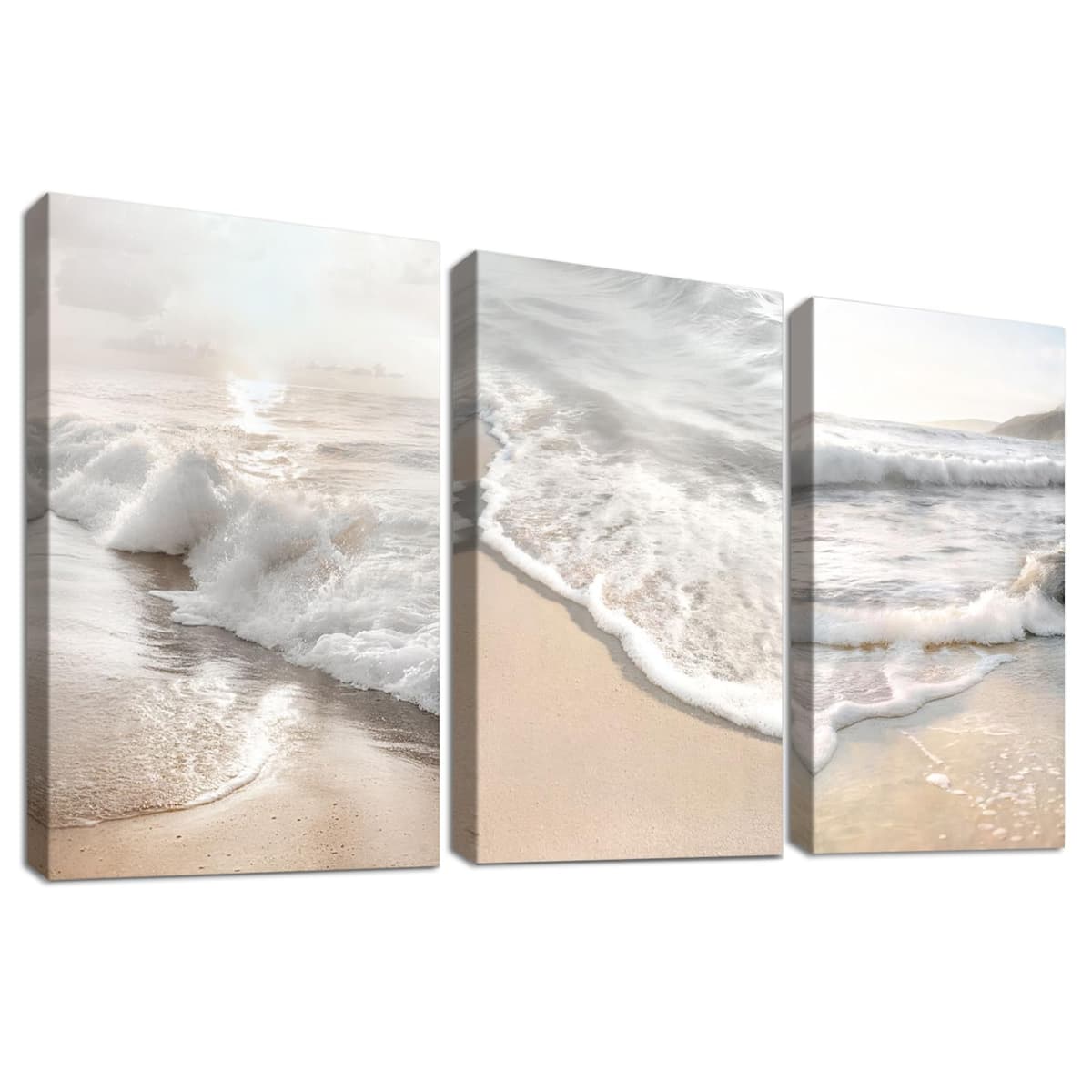3 Panels Black White Canvas Wall Art Love Home Motivational Quotes Painting on Canvas Print Picture for Living Room Hallway Stairs Bedroom Bathroom Wall Decor Ready To Hang 90x40cm(12"x16"x3pcs) — view 44