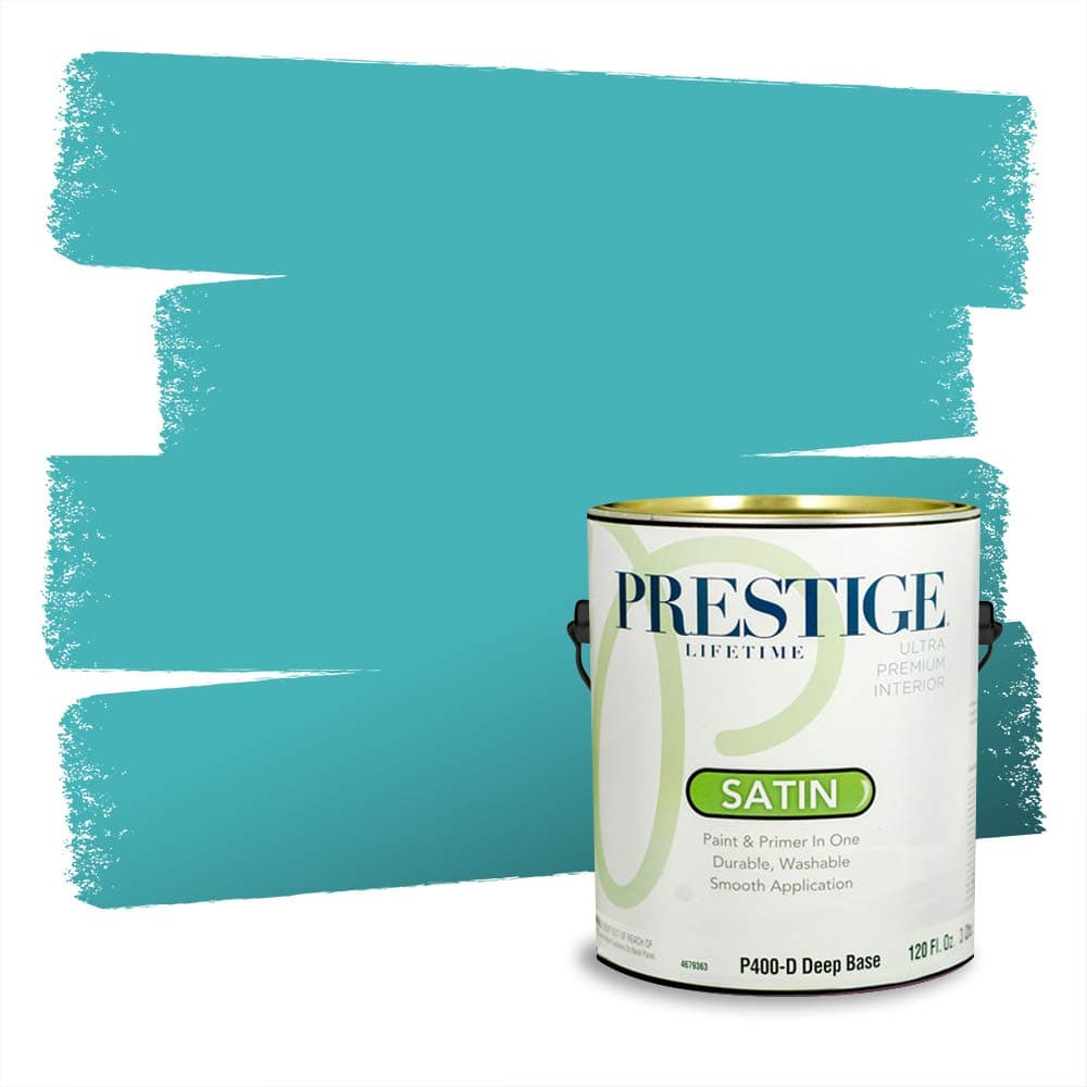 PRESTIGE Paints Interior Paint and Primer In One, 1-Gallon, Semi-Gloss, Comparable Match of Valspar* Dewdrop* — view 1004