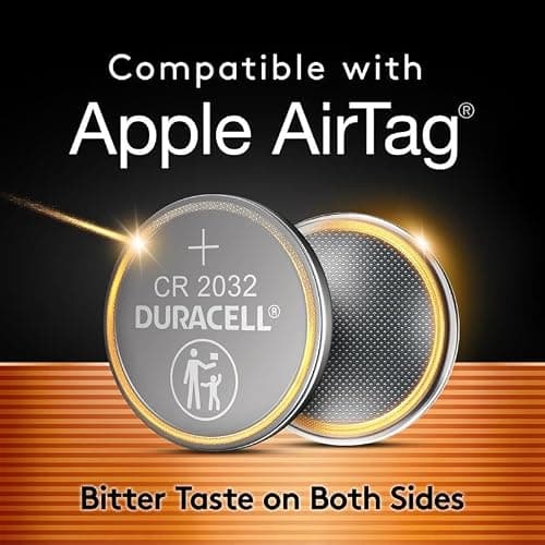 Duracell 2032 Lithium Battery, 4 Count, AirTag & Key Fob, CR2032 3V Cell — view 5