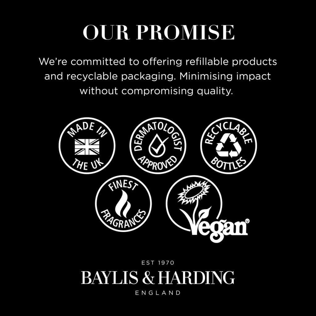 Baylis & Harding Jasmine and Apple Blossom Anti-Bacterial Hand Wash, 500 ml (Pack of 3) - Vegan Friendly — view 7