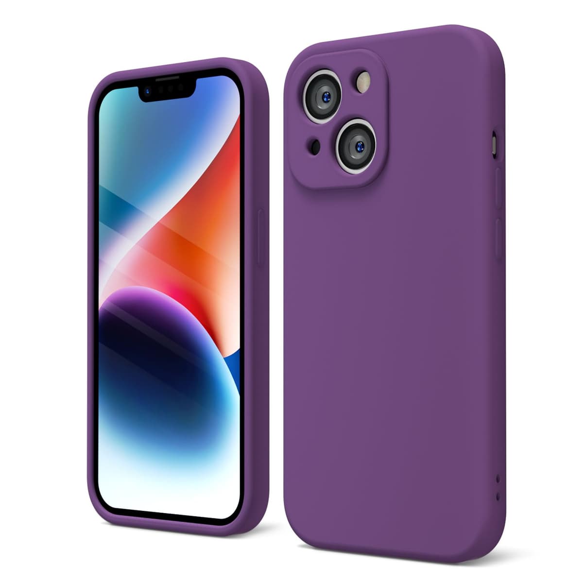 oakxco for iPhone 17 Pro Max Phone Case Liquid Silicone, Cute Thin Slim Grip Soft Rubber Gel for Women Men, Smooth Matte TPU Plain Solid Color Girly Simple Case with Camera Cover, Light Pink — view 2021