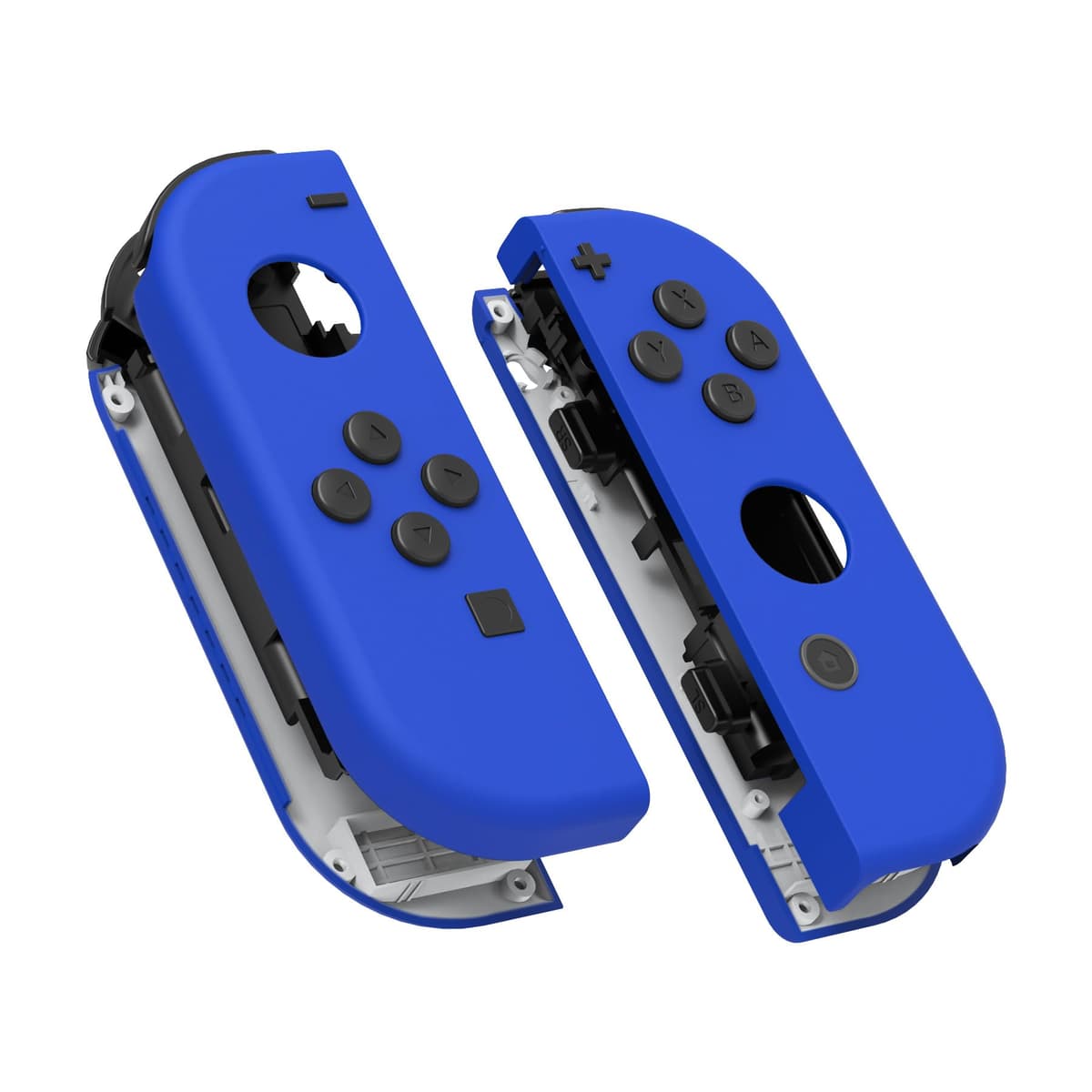 eXtremeRate Carcasa Joycon para Nintendo Switch & OLED Funda de Agarre Reemplazo Shell con Botones para Nintendo Switch Joycons OLED No Incluye Carcasa de Consola(Rojo Esmerilado) — view 14