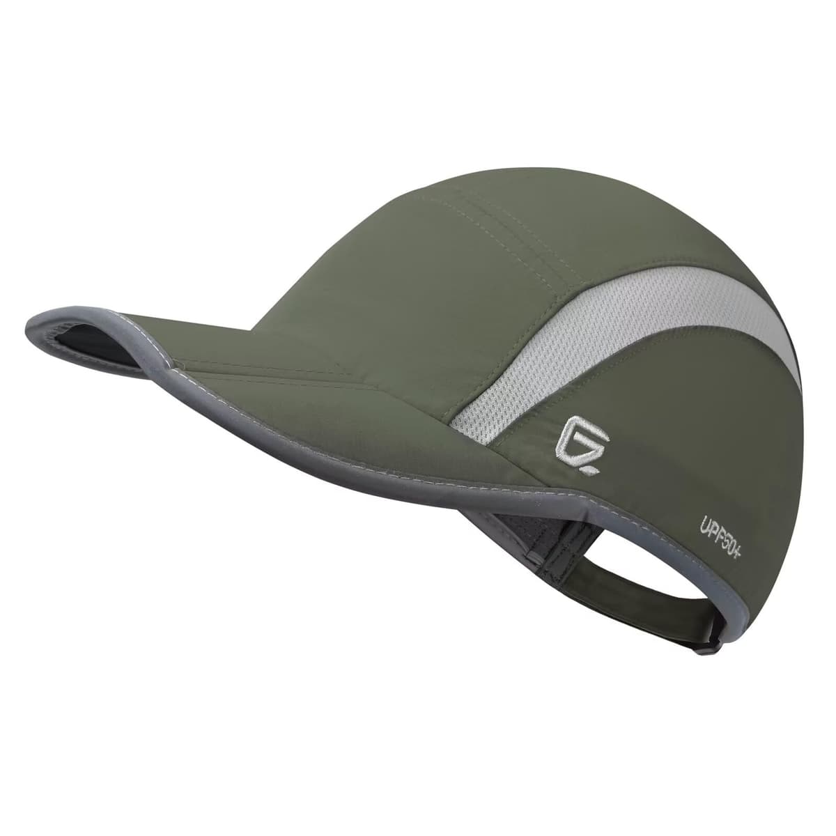 GADIEMKENSD UPF50+ Folding Outdoor Hat Unstructured Reflective Design Breathable Soft Sport Cap for Outdoor Sport — view 24