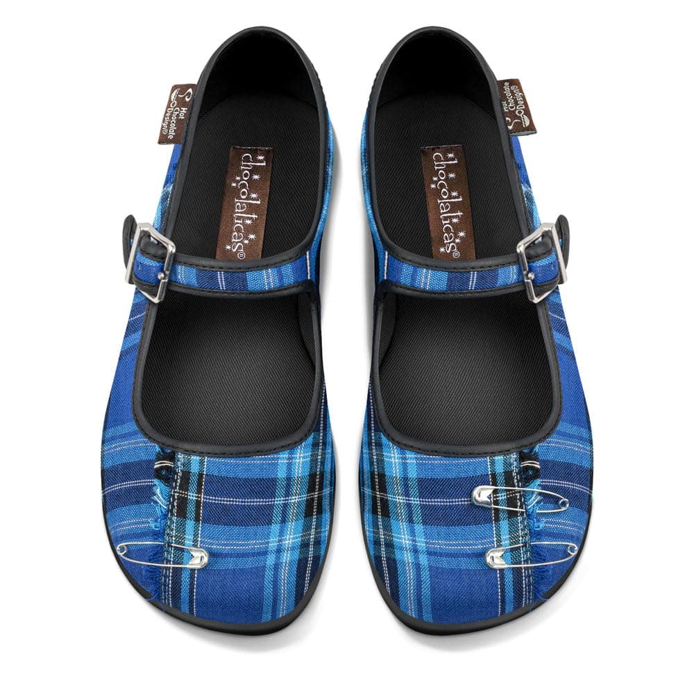 Hot Chocolate Design Chocolaticas Funky Canvas Women's Mary Jane Flat Shoes — view 111