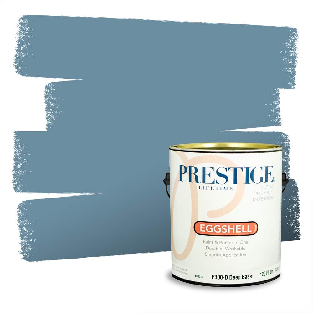 PRESTIGE Paints Interior Paint and Primer In One, 1-Gallon, Semi-Gloss, Comparable Match of Valspar* Dewdrop* — view 492