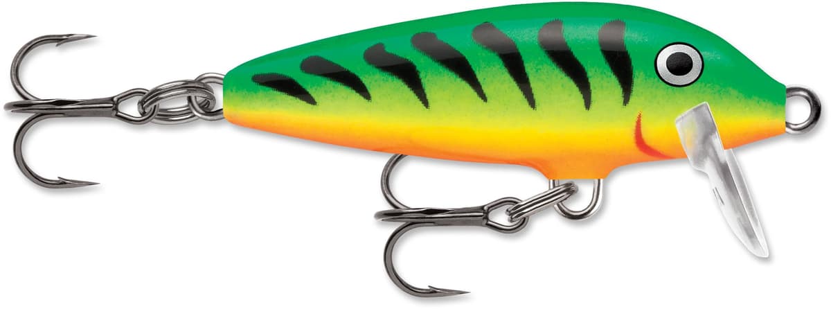 Rapala - Cebo de pesca de superficie para pesca de bass, 4 3/8", madera, punta de aguja, azul y negro — view 26