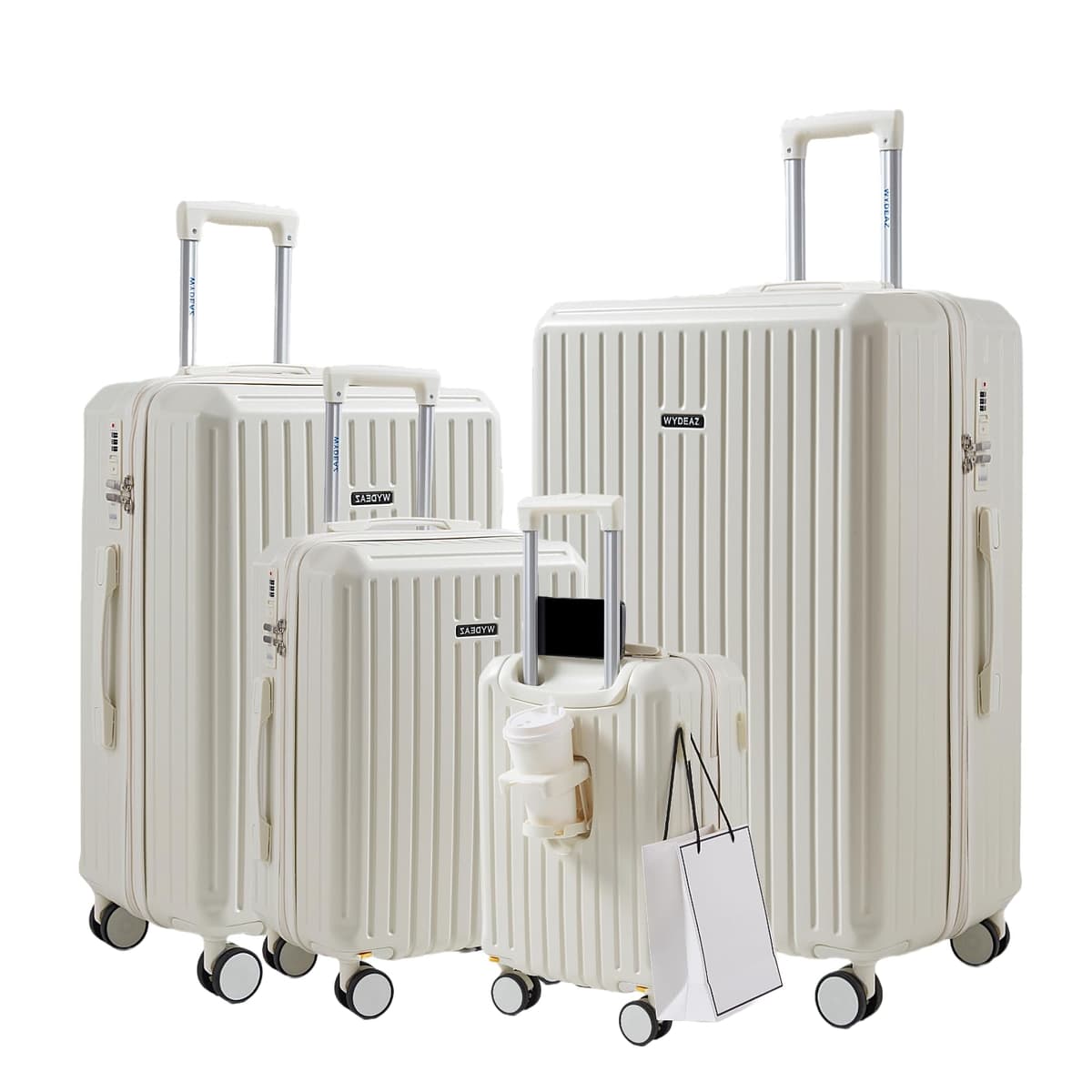 Maleta de Viaje Grande 76x50x32 cm Rígida ABS + PC con Cerradura TSA – Ideal para Facturación 23 kg, Ruedas Giratorias 360º Silenciosas — view 58