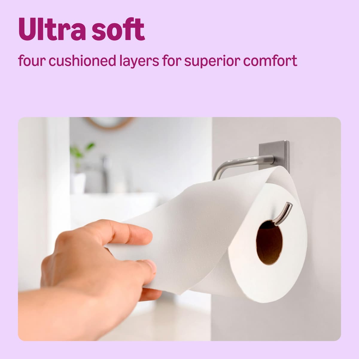 by Amazon Ultra Soft Toilet Tissue, 4-ply, 12 Rolls (1 Pack of 12), 160 Sheets per Roll, FSC Certified — view 4