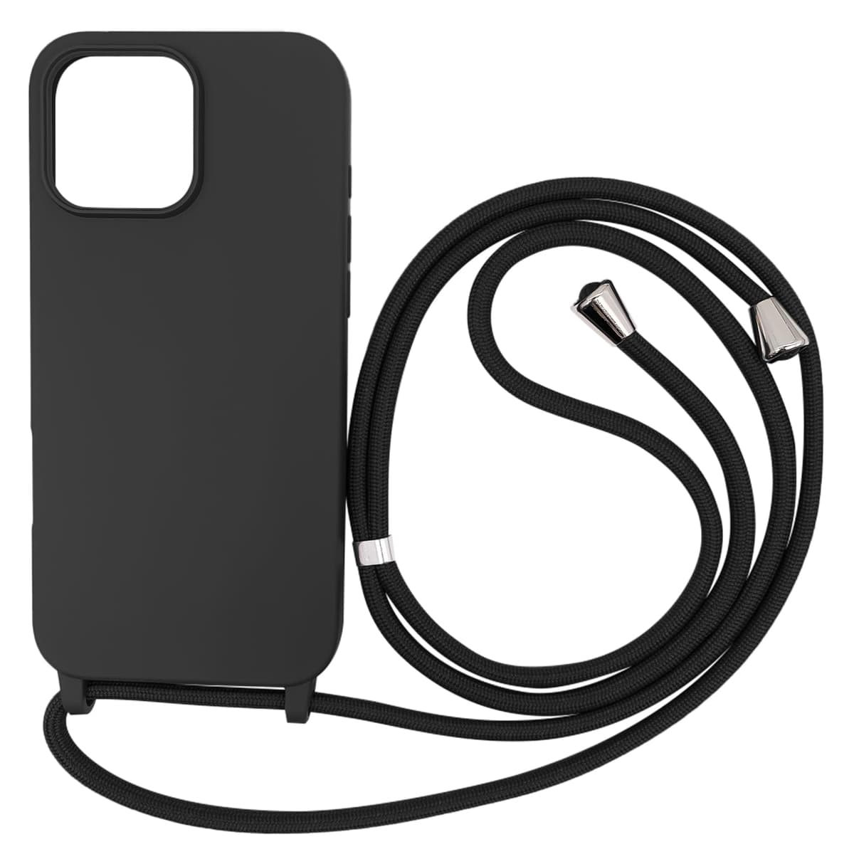 Funda Compatible con iPhone 17 Pro MAX(6.9"),Ajustable Collar Correa de Cuello Cordón Cuerda Carcasa TPU Bumper Silicona Skin Caso para iPhone 17 Pro MAX(6.9")-Verde — view 46