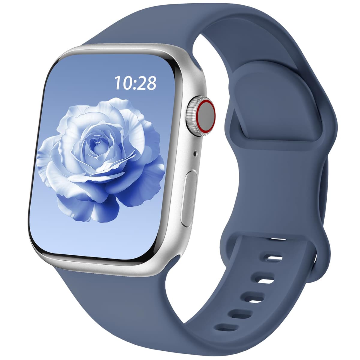 Patented Upgraded Silicone Strap Compatible with Apple Watch Straps 38mm 40mm 41mm 42mm(Series 10) for Women Men,Soft and Breathable Sport Watch Bands for iWatch Series 10 9 8 7 6 5 4 3 2 1 SE — view 13
