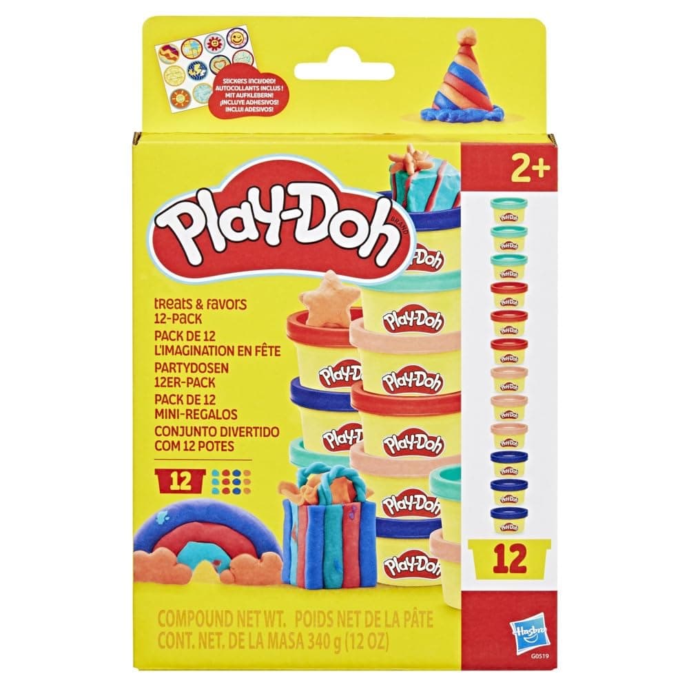 Play-Doh Pack de 20 Botes de Plastilina No Tóxica, Surtido de Colores, Manualidades y Actividades Creativas, Niños y Niñas de 2 Años o Más — view 6
