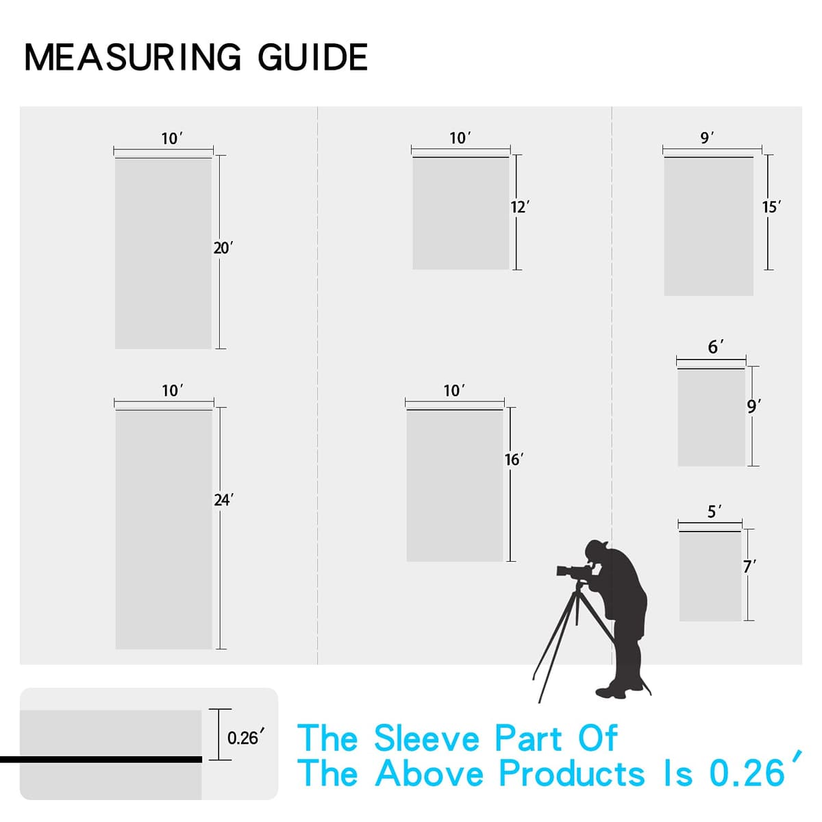 Easy-Going 5Wx7L ft White Background Muslin Backdrop, Photo Studio, Collapsible High Density Screen for Video Photography and Television — view 6