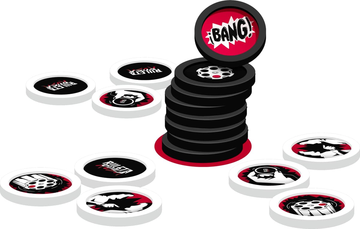 Ruleta Rusa, Juego de Mesa para Adultos, Party Game de Risas y Tensión, Juego Rápido para Fiestas y Reuniones, 2-6 Jugadores, +14 Años, GDM Games — view 2