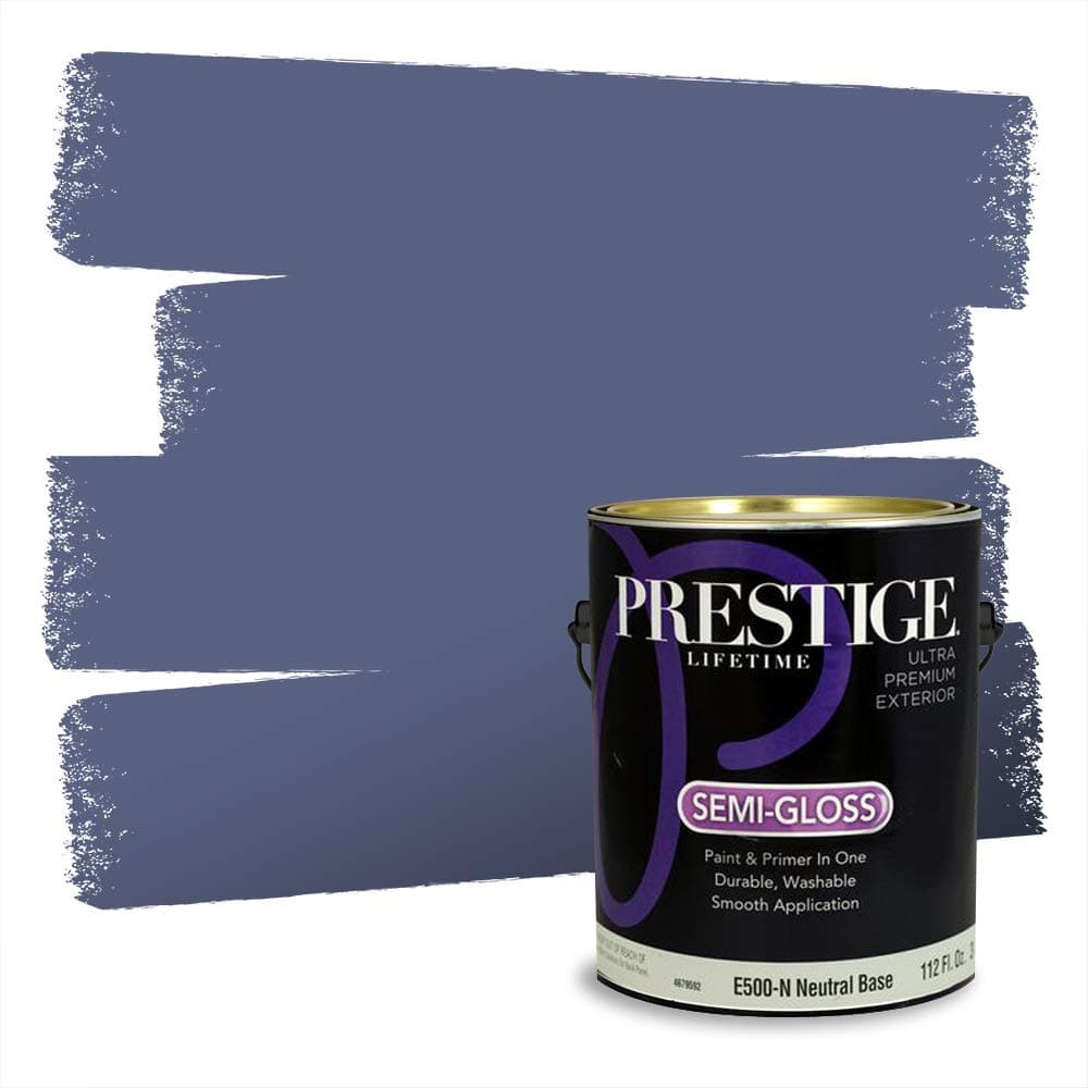 PRESTIGE Paints Interior Paint and Primer In One, 1-Gallon, Semi-Gloss, Comparable Match of Valspar* Dewdrop* — view 675