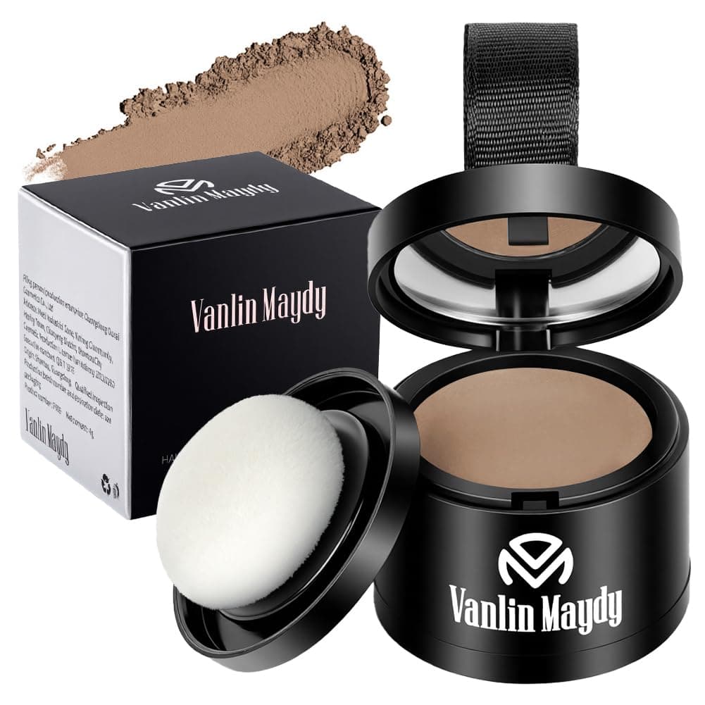 ALIIP Sombra para el Cabello,4g Retocador de Raíces en Polvo Corrector de Raíces,Polvo para la Línea del Cabello Debilitado,Hairline Powder para Cubre Rápidamente Canas Mujer y Hombre (Negro Natural) — view 11