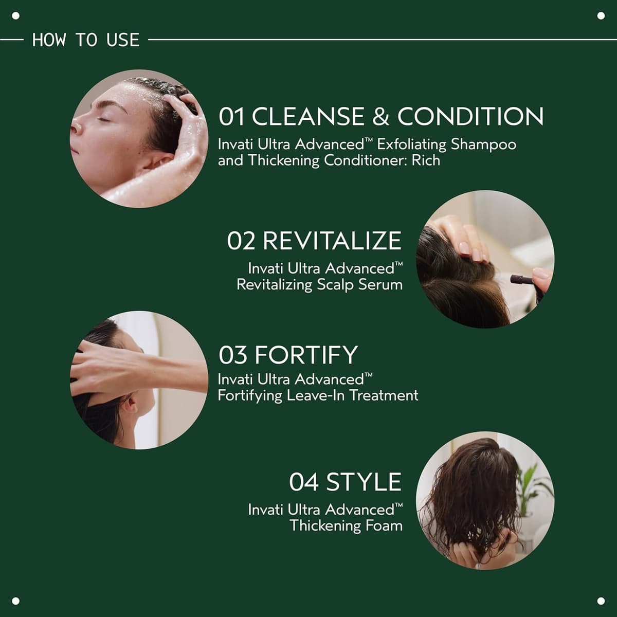 Aveda Invati Ultra Advanced Exfoliating Shampoo Rich | Step 1 of 4 | Reduces Hair Loss by 77% | for Medium to Thick Thinning Hair Types | Normal to Oily Scalp | 94% Naturally Derived*, 1000 ml — view 6