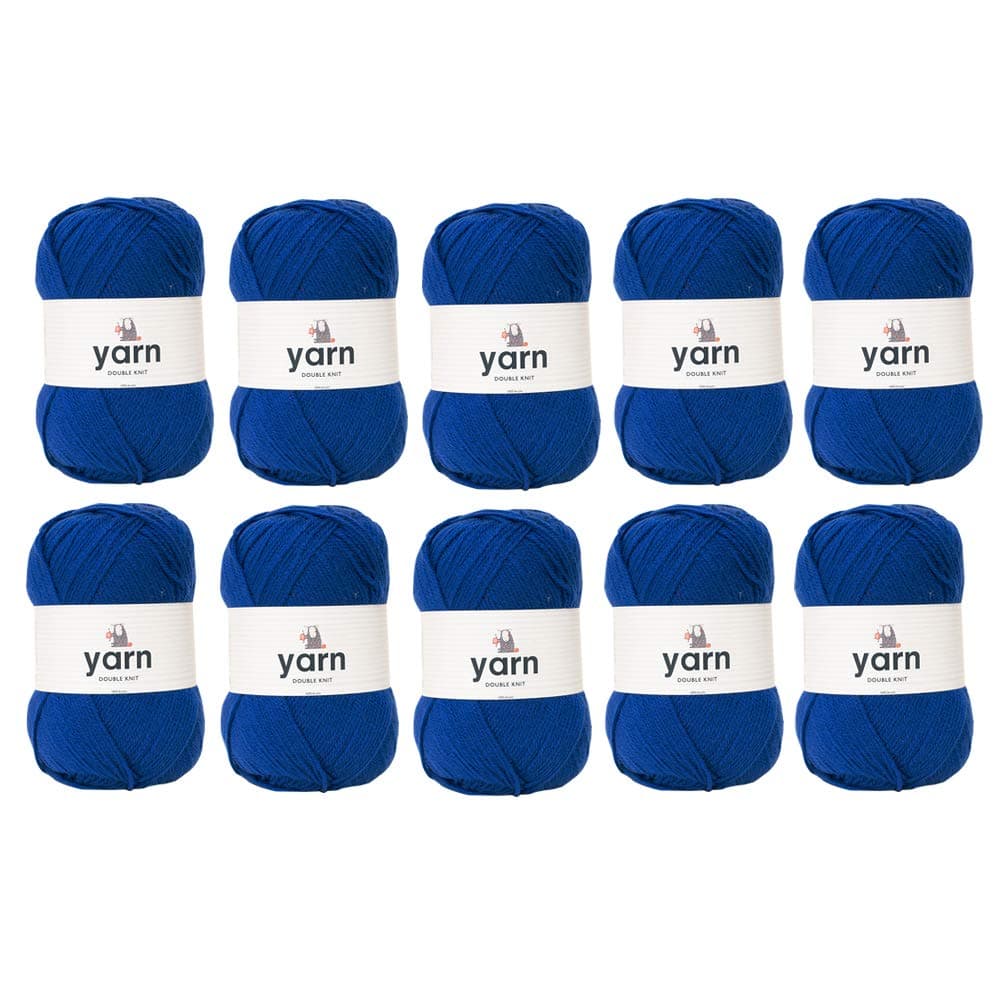 Korbond DK Beige Yarn - 100g Acrylic Wool - Lightweight, Hypoallergenic & Durable Double Knit Crochet Yarn Knitting Wool (290m Total) — view 48