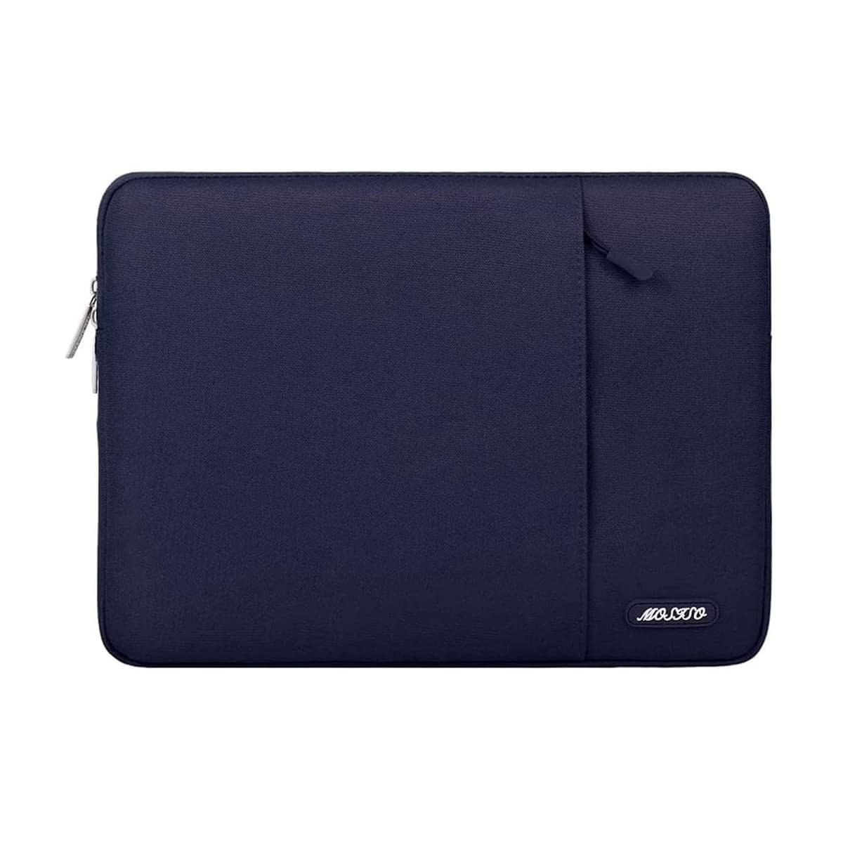 MOSISO Laptop Case 13.3 inch, 13-13.3 inch Laptop Sleeve Compatible with MacBook Air/Pro 13/Pro 14 M5 M4 M3 M2 M1, HP Dell ASUS Lenovo,Polyester Vertical Computer Sleeve Bag with Pocket, Gray — view 42