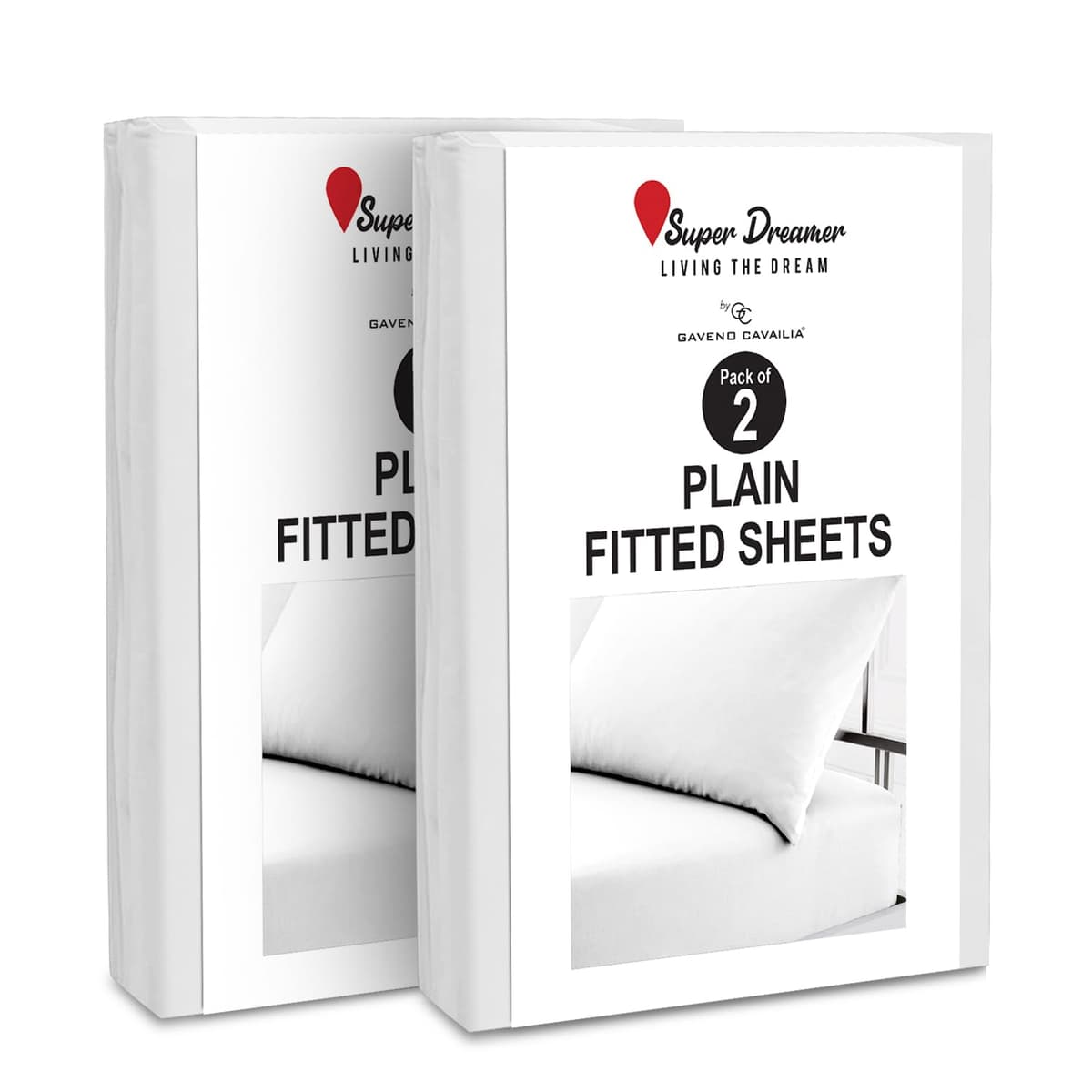 GC GAVENO CAVAILIA Fitted Sheet Single Bed (91 x 190cm) - Grey Bedding Sheets - Plain Dyed Microfiber Bed Sheets Single - (10 inch) 25cm Deep Pocket Bottom Sheet - Easycare - Wrinkle & Fade Resistant — view 38