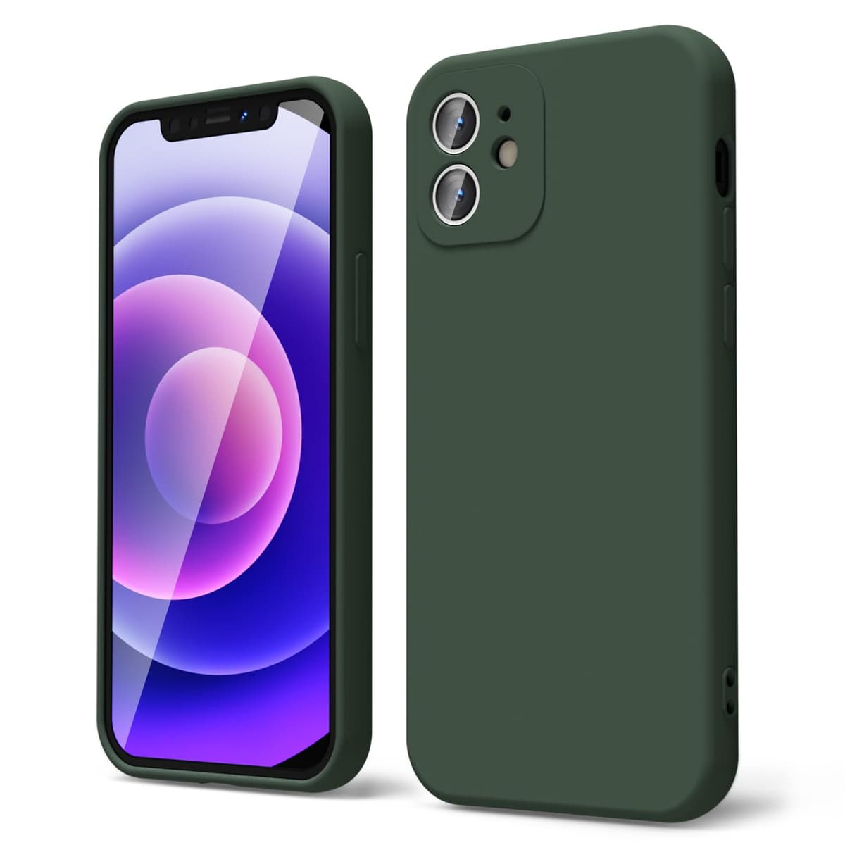 oakxco for iPhone 17 Pro Max Phone Case Liquid Silicone, Cute Thin Slim Grip Soft Rubber Gel for Women Men, Smooth Matte TPU Plain Solid Color Girly Simple Case with Camera Cover, Light Pink — view 126