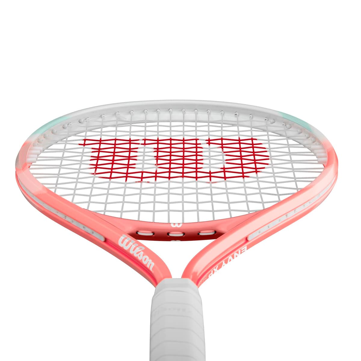 Wilson Raqueta de Tenis Envy XP Lite, con Fundas Stop Shock y Cabeza de Gran Tamaño, Marco Extendido, Golpe Potente y Consistente, Color Coral, Tamaño de Grip 2 — view 4