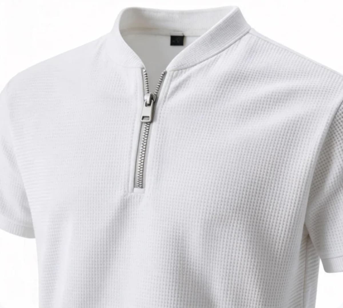 Chándal Deportivo para Hombre Camiseta de Manga Corta con Cremallera y Pantalones Largos Conjunto Deportivo Hombre Verano — view 4
