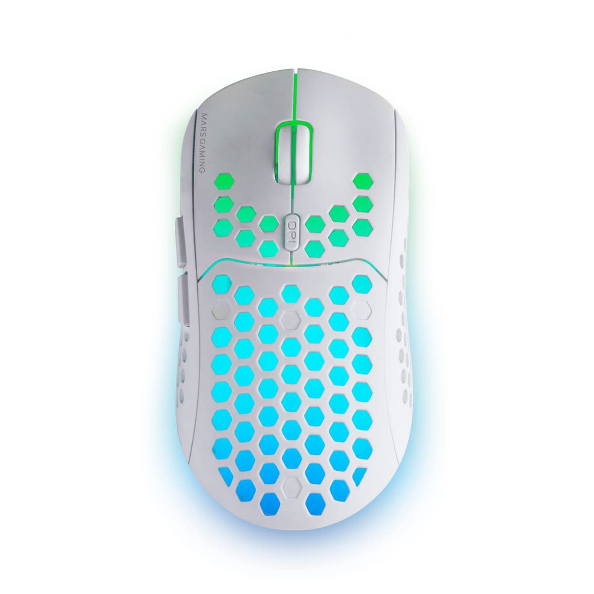 Mars Gaming MM024, Ratón Gaming RGB, Sensor Óptico 4000 dpi, Switches Mecánicos Huano, Iluminación RGB Flow, Ajuste On-The-Fly 1200/2400 / 3200/4000 dpi, Compatibilidad Multiplataforma, Negro — view 20