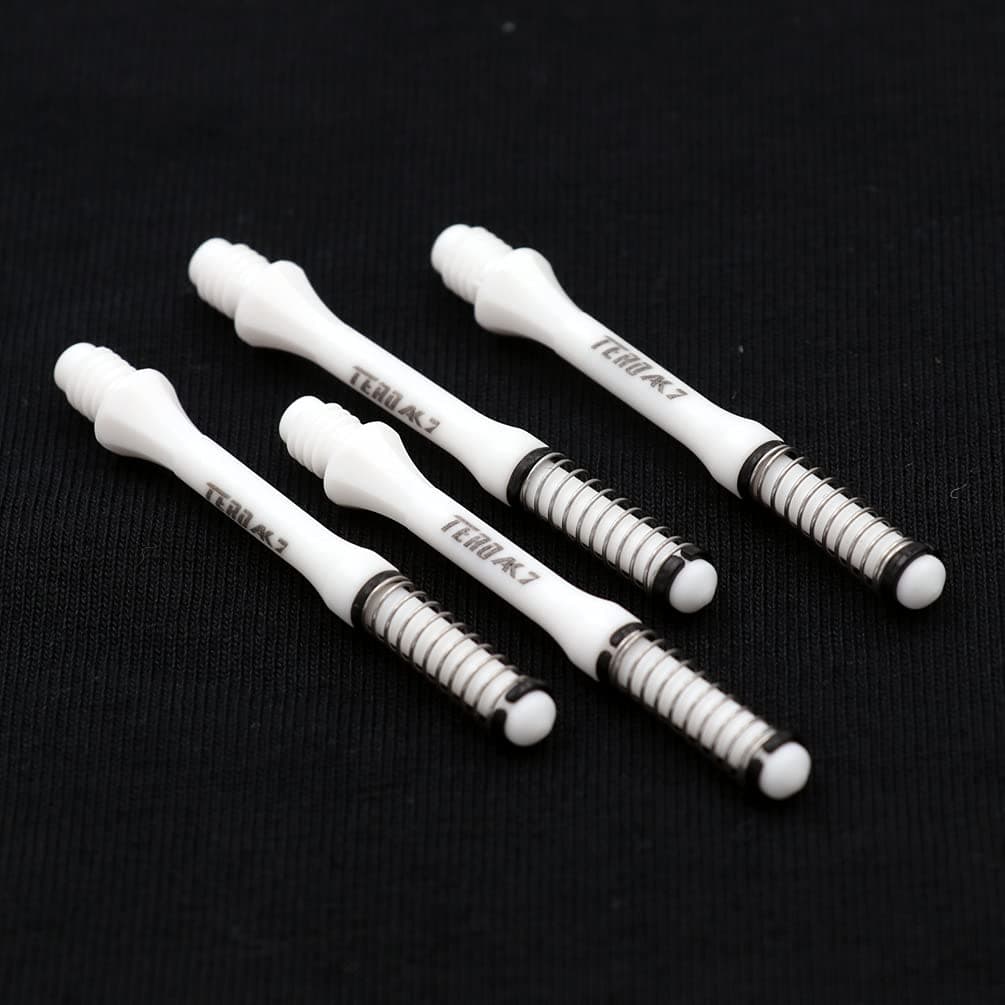 CUESOUL TERO AK7 Flechas de Dardos Telescopio de Resorte Incorporado para Flechas de Punta de Acero y Flechas de Punta Suave, Juego de 4 Piezas — view 3