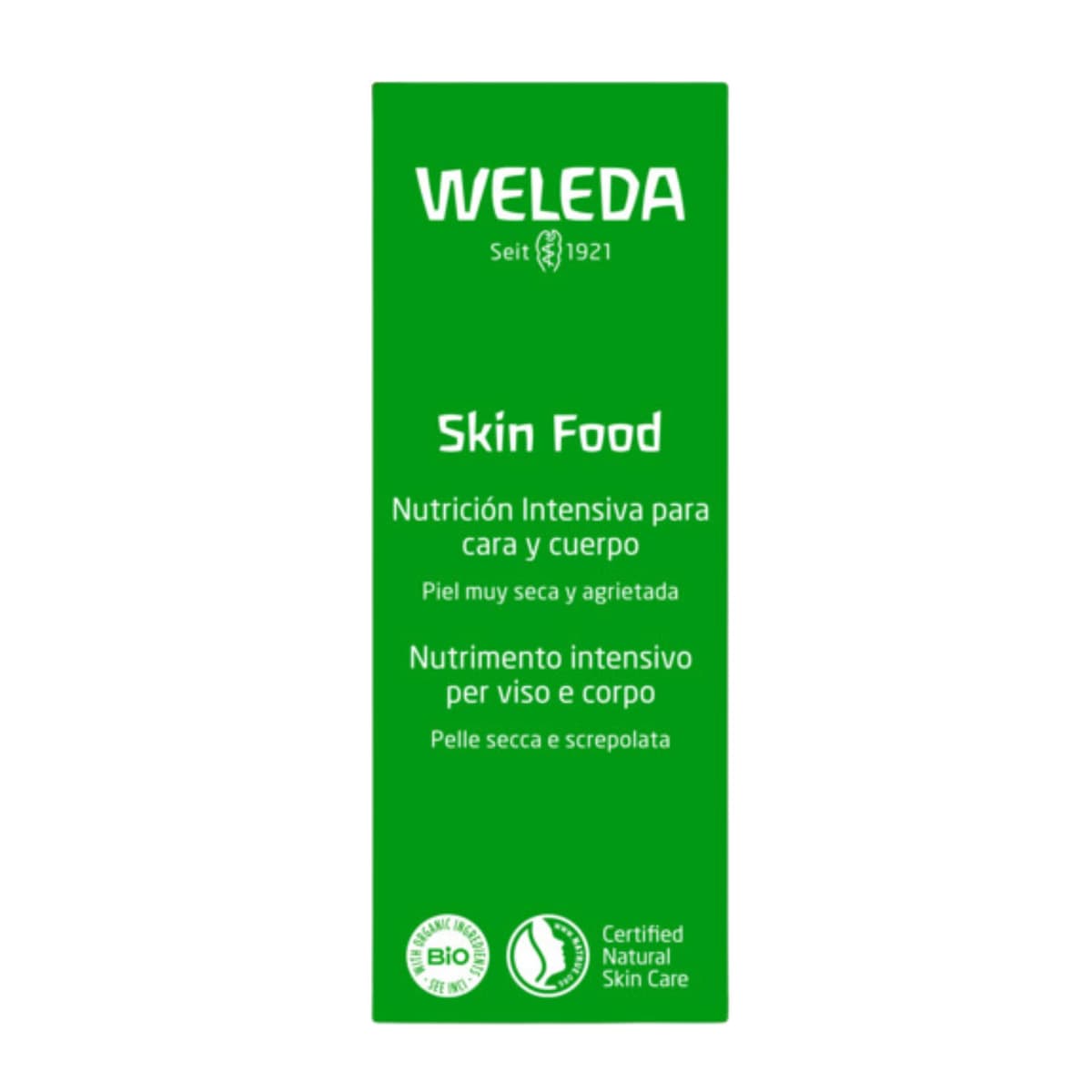Weleda - Skin Food Original, Crema Reparadora, Nutre e Hidrata, con Aceite de Girasol y Almendra, Caléndula, Pensamiento Silvestre y Manzanilla, para Piel Muy Seca y Agrietada -75 ml — view 2