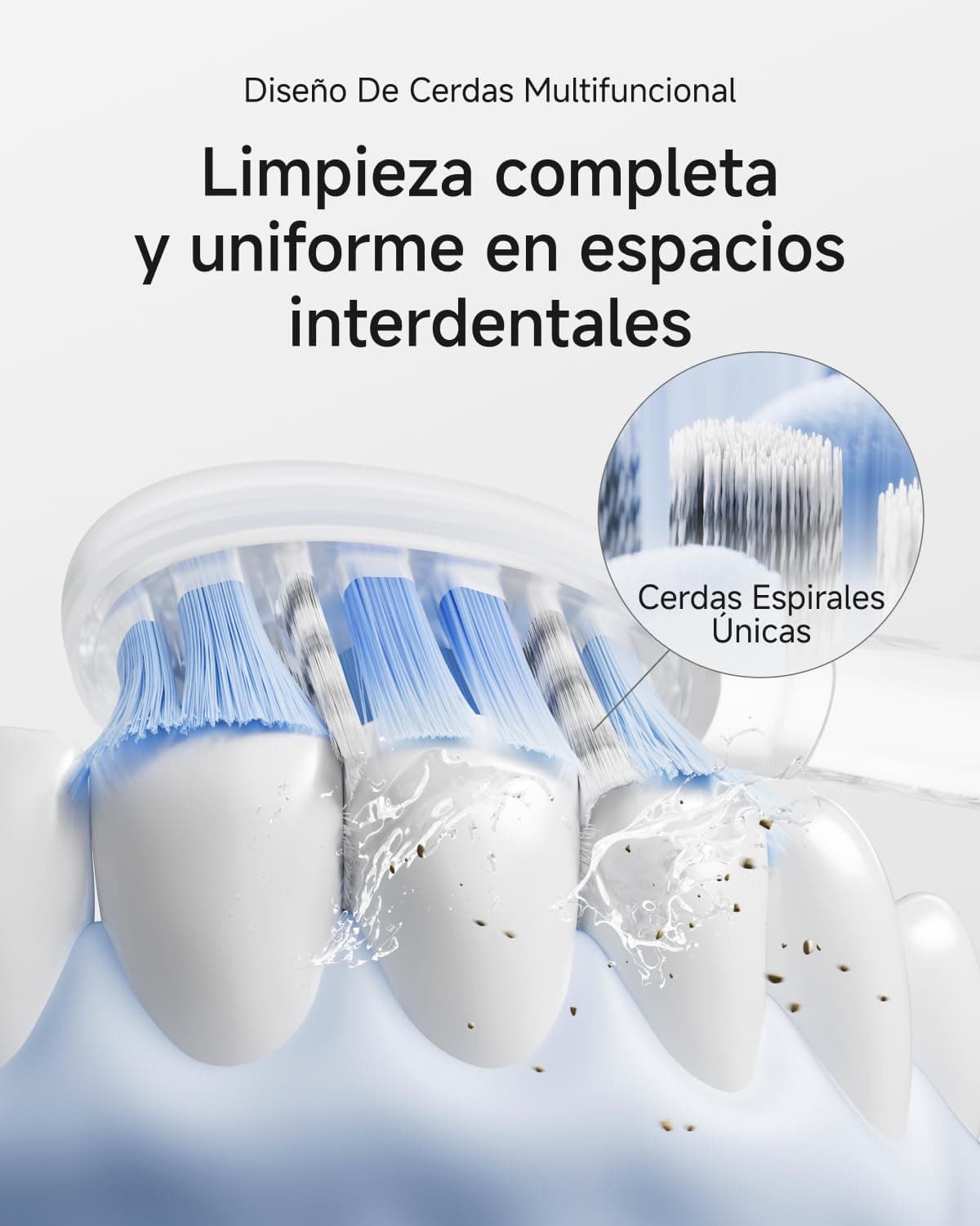 Laifen Wave Pro Cepillo de Dientes Eléctrico Sónico con Tecnología WaveMotion de 60° y 66.000 VPM, 70 Días de Autonomía, Sensor de Presión, Carga Inalámbrica, 2 Cabezales Pro Incluidos (Rosa Pastel) — view 4