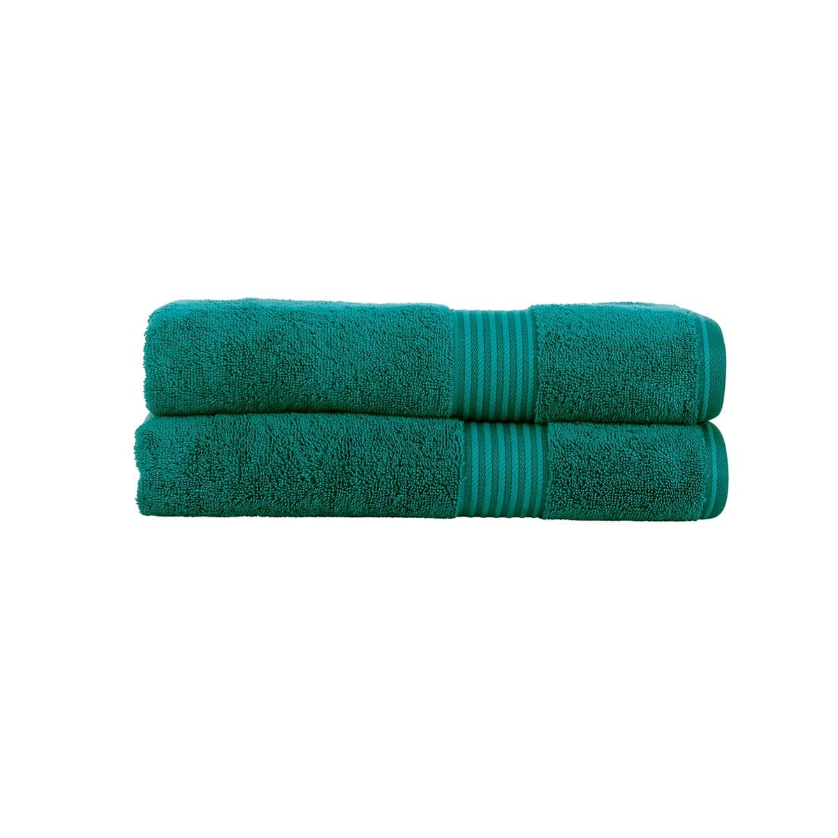 Christy Supreme Hygro 2 Hand Towels Set | Mineral Blue | 100% Luxury Supima Cotton | Ultra Soft | Super Absorbent | 650GSM | Plush and Long Lasting — view 97