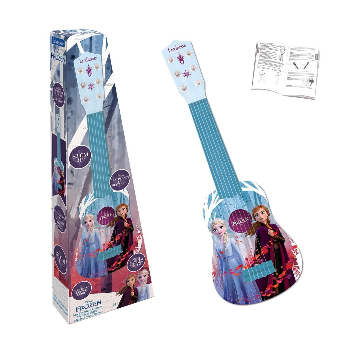 Lexibook, Gabby's Dollhouse, Mi Primera Guitarra para niños, 6 Cuerdas de Nylon, 53 cm, Guía incluida, Rosa, K200GDHLXB — view 30