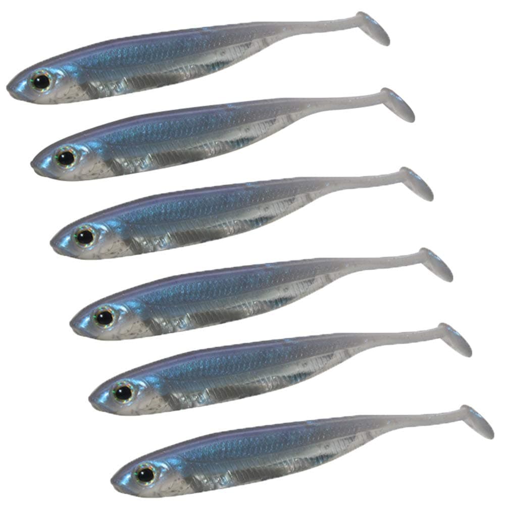 QualyQualy Señuelos de Vinilos de Pesca Spinning Mar Senuelo Black Bass Blandos senuelos de Pesca Cebos Artificiales de Pesca Pare Lucio Trucha 7cm 8cm 10cm 12,5cm — view 7
