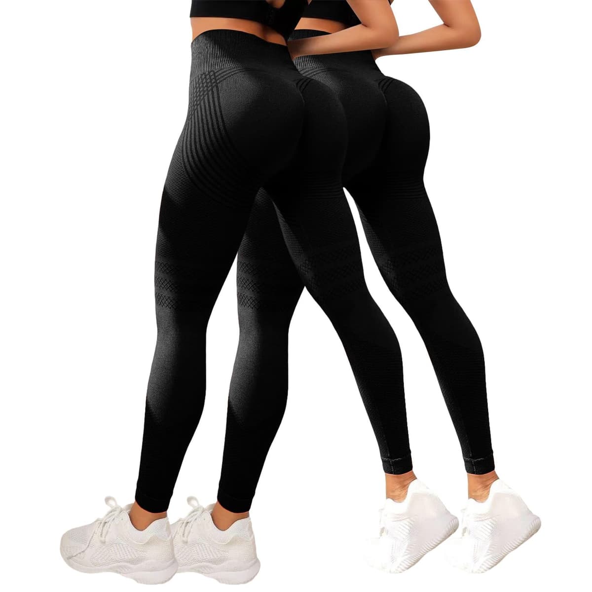 Leggins Anticelulitico Mujer Leggins 3D Anticelulitis Mujer Push Up Leggings de Celulitis Compresión Lipedema Mallas Adelgazante Anti Cellulite Leggings para Fitness y Yoga