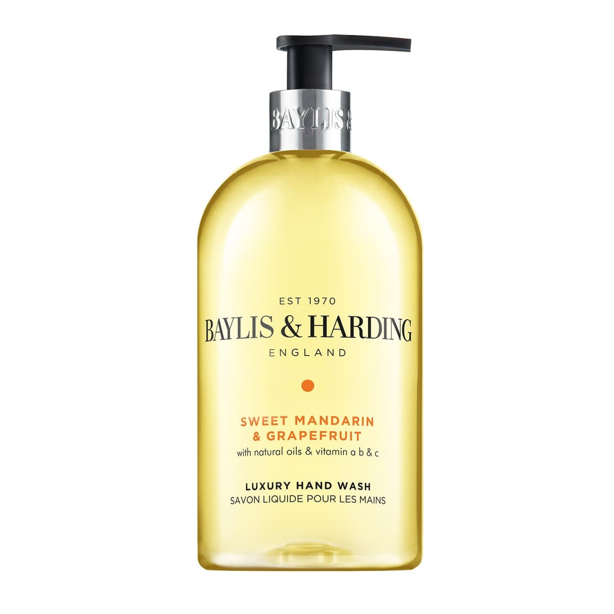 Baylis & Harding Sweet Mandarin and Grapefruit Hand Wash, 500 ml (Pack of 3) - Vegan Friendly — view 2