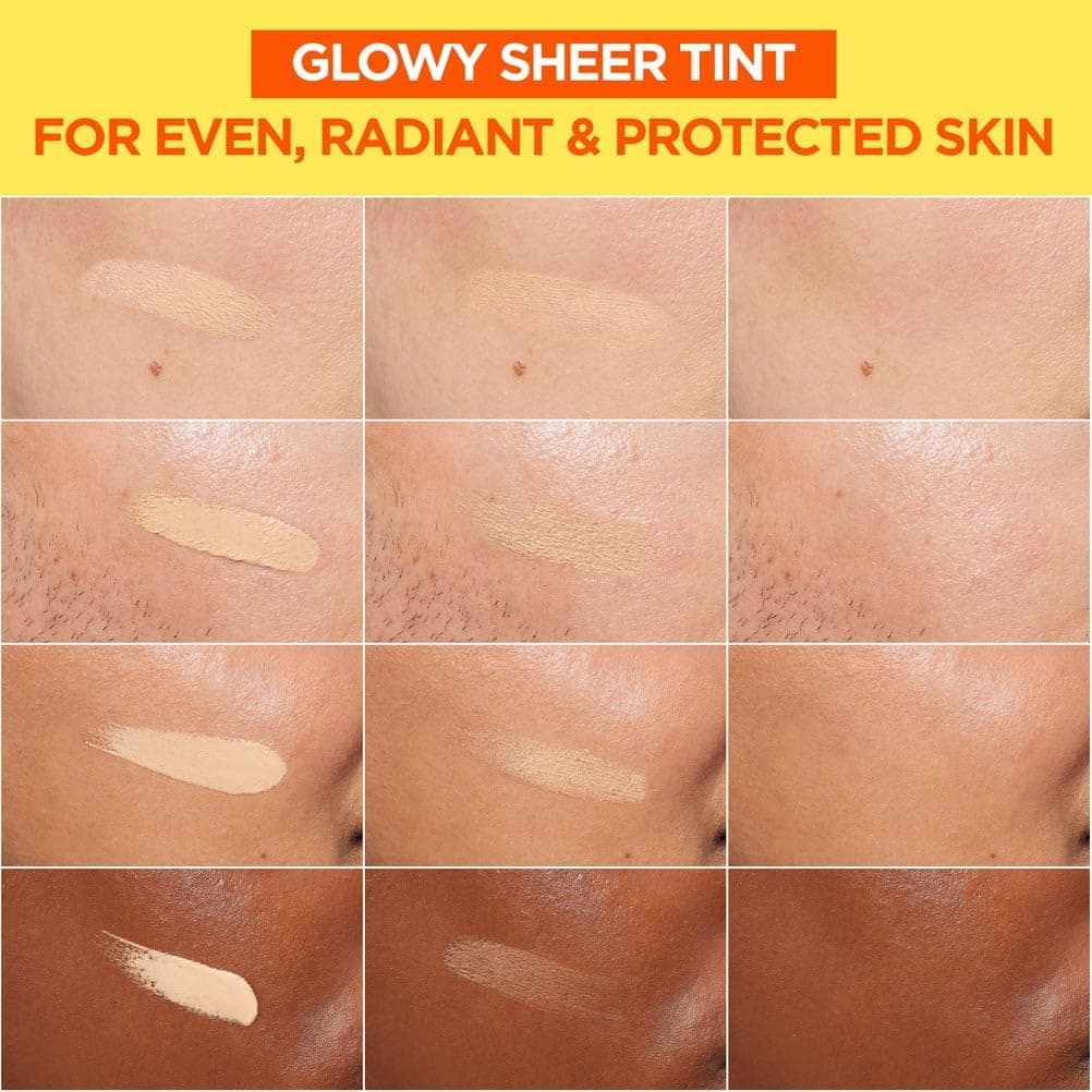Garnier Vitamin C Daily UV Brightening Fluid Sheer Glow, SPF50+, Prevents + Corrects Sun Damages + Evens Skin tone, Face & Neck, For all skin types, Cruelty-Free, Vegan, 40ml — view 5