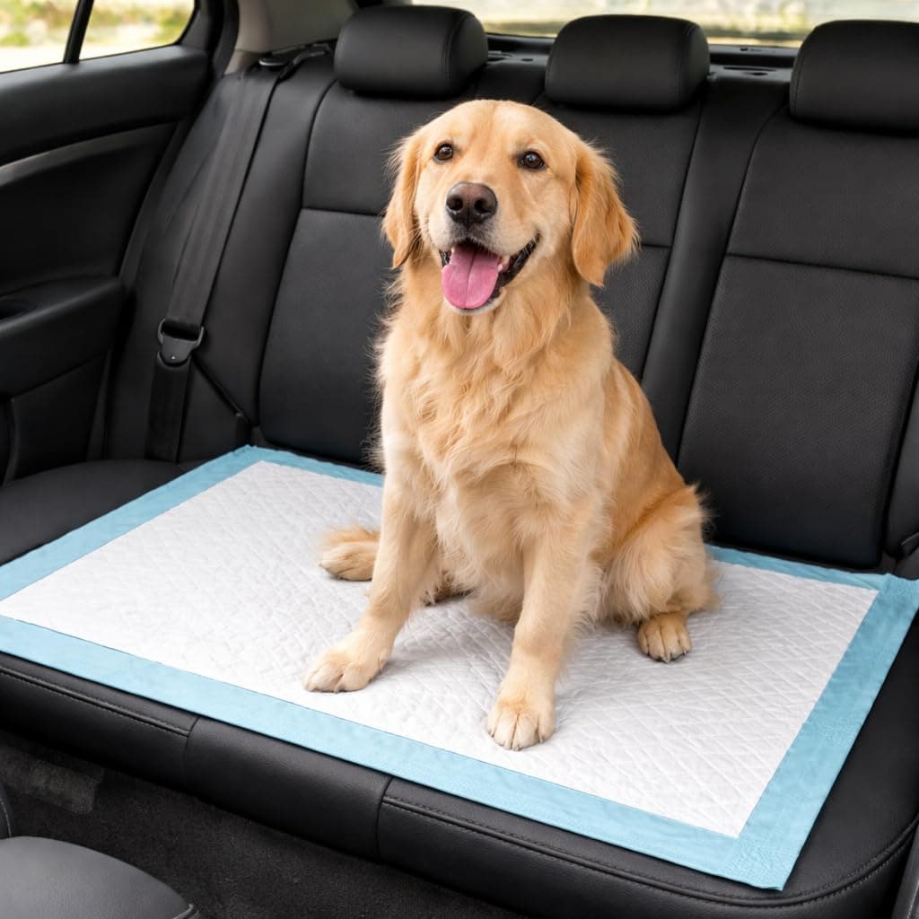 40x empapadores absorbentes Desechables 60 x 90 Alfombrillas Entrenamiento de Perros Grandes-Maxima absorcion-Protector Cama Impermeable Adultos con incontinencias-higiene y Cuidado Bebes — view 4