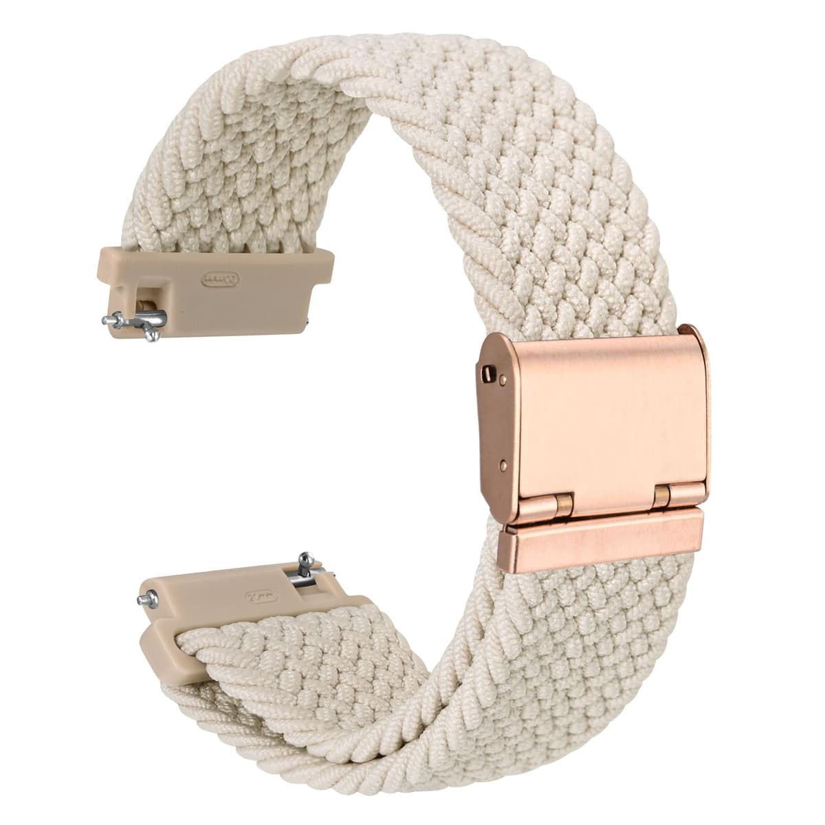 WOCCI Tejido Correas Reloj de Nailon para Hombre y Mujer, Hebilla Ajustable, Liberación Rápida, Trenzado Bandas Deportivas de Repuesto 18mm 19mm 20mm 21mm 22mm — view 27