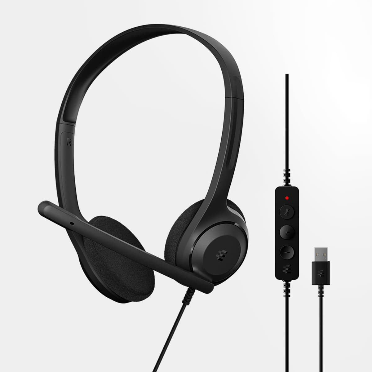 EPOS C1 USB-C Wired Headphones - Hi-Fi Audio, Noise Reduction Microphone, Ergonomic Design for Long Use, On-Ear Headphones, Ideal for Office and Remote Work, Chromebook Certified — view 7
