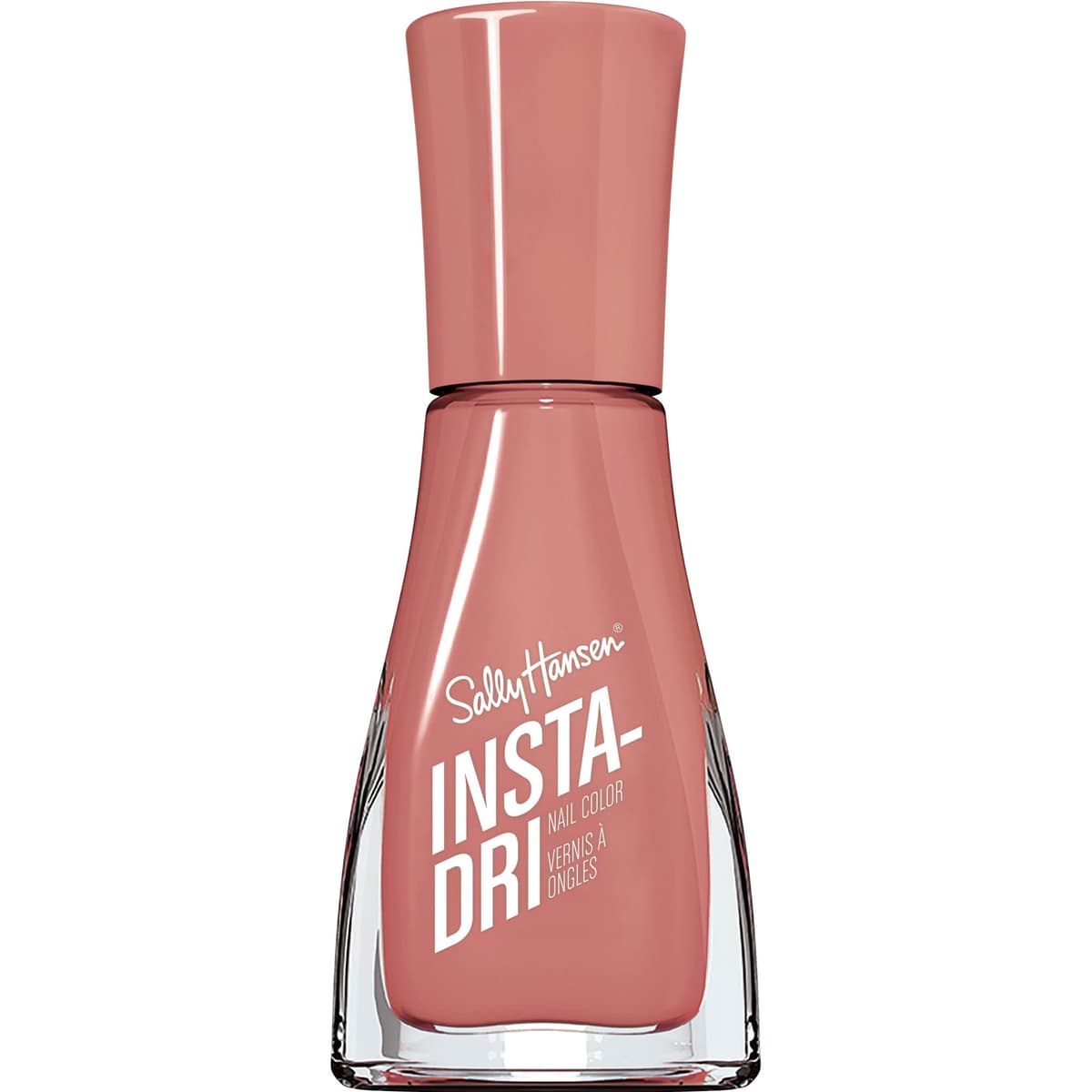 Sally Hansen Insta-Dri Nail Polish, White On Time, 60 Seconds Quick Drying, Long Lasting, Streak Free, Shiny Finish, 3-in-1 Formula, Built in Base and Top Coat, 9.17ml — view 24